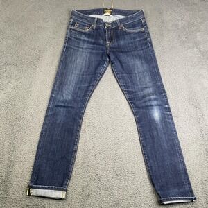 Civilianaire Jeans Mens 28 Blue Selvedge Japanese Made in USA Slim Fit CHP-SLIM